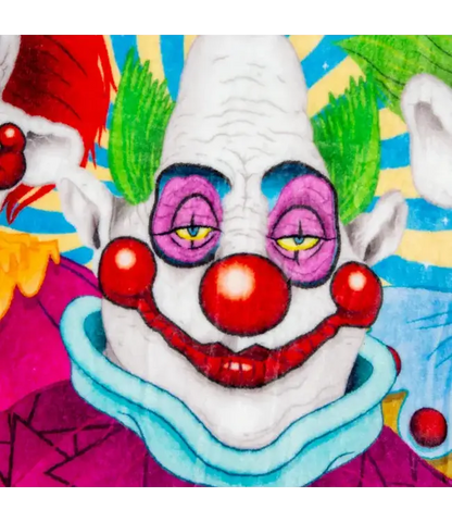 Killer Klowns from Outer Space Characters 45 X 60 Inch Raschel Throw Blanket
