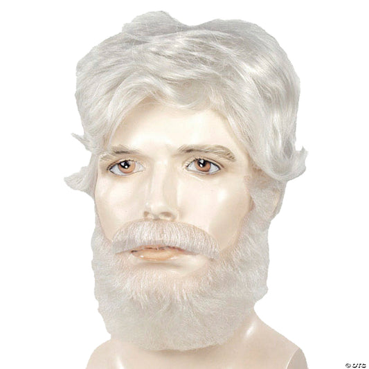 KING LEAR WIG AND BEARD SET