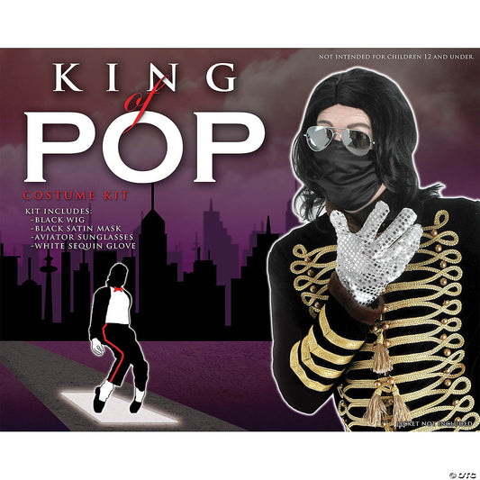 KING OF POP ADULT COSTUME KIT