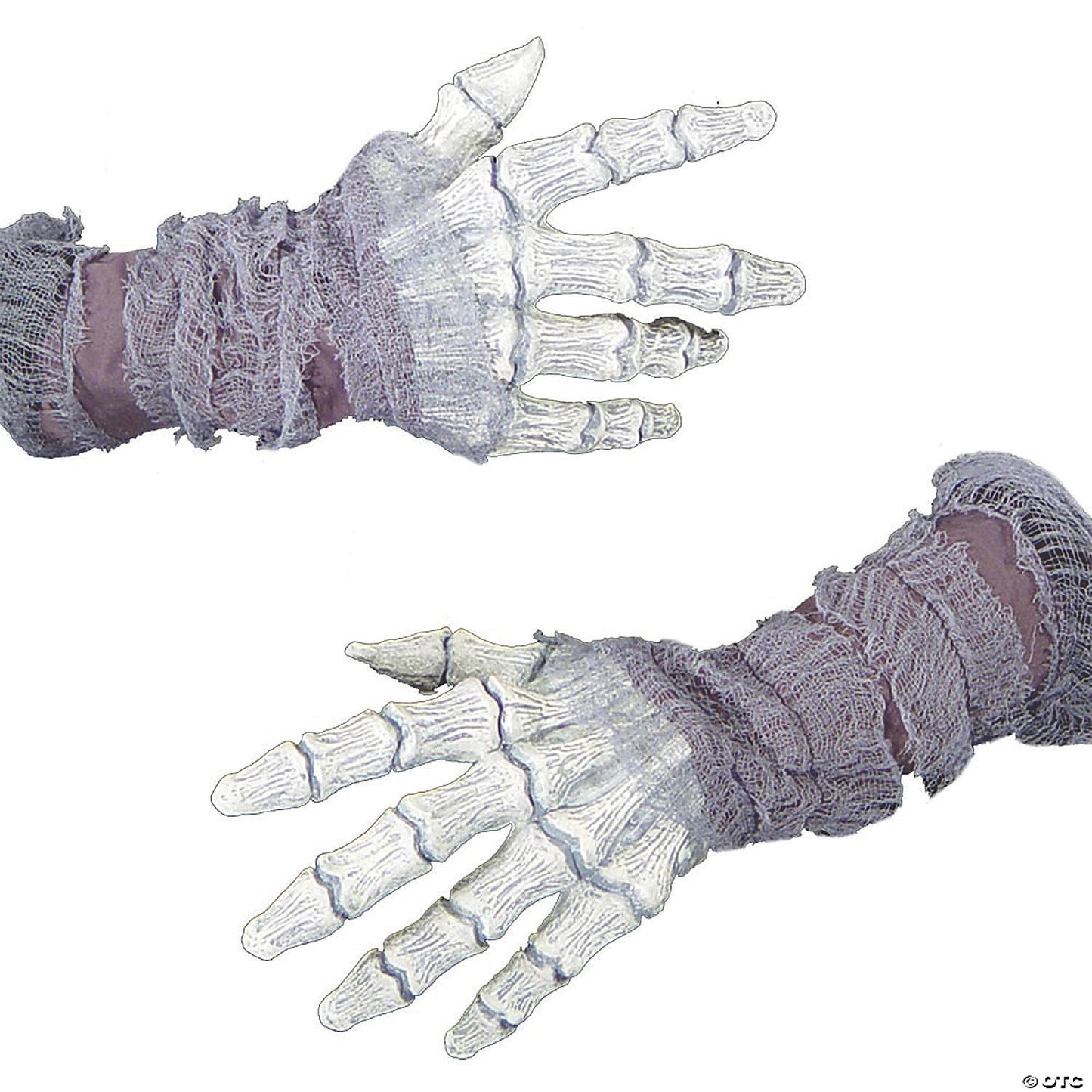 HANDS GAUZE GHOSTLY BONES