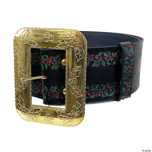 SANTA BELT EMBOSSED LEATHER