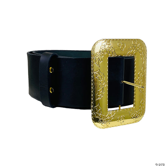 SANTA BELT BLACK LEATHER CAST