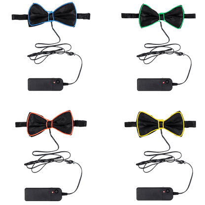 Light up LED Party Bowtie