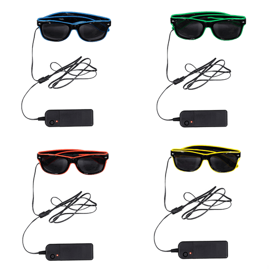 Light Up LED Party Glasses