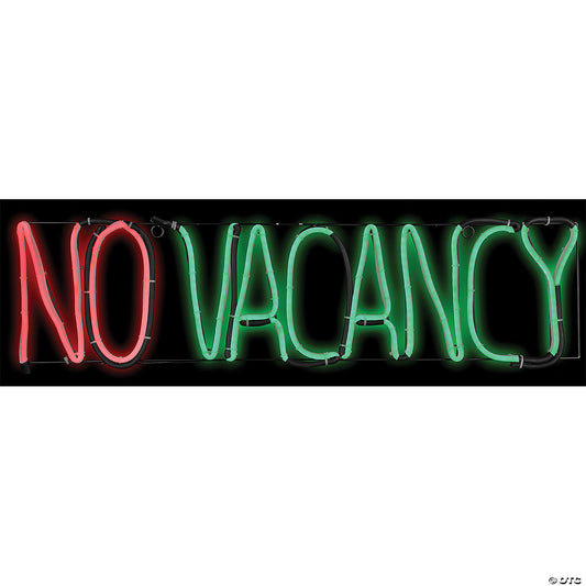LIGHT GLOW NO VACANCY SIGN