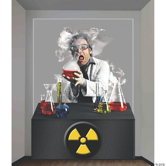 SCIENTIST WALL DECORATION 4'X5