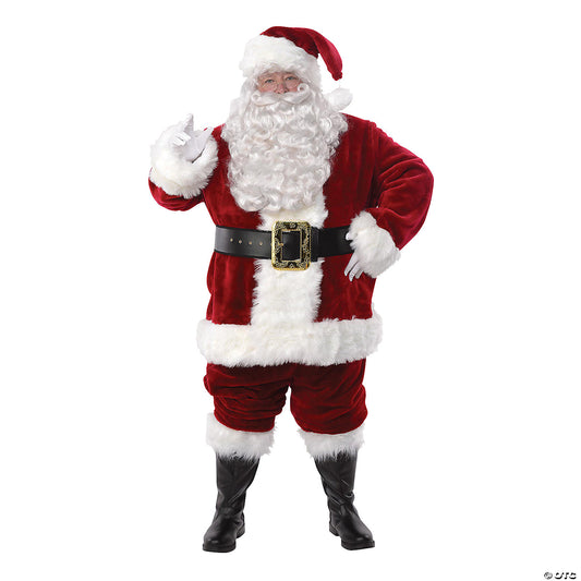 ADLT SANTA SUIT LUXURY/MAJESTIC LG