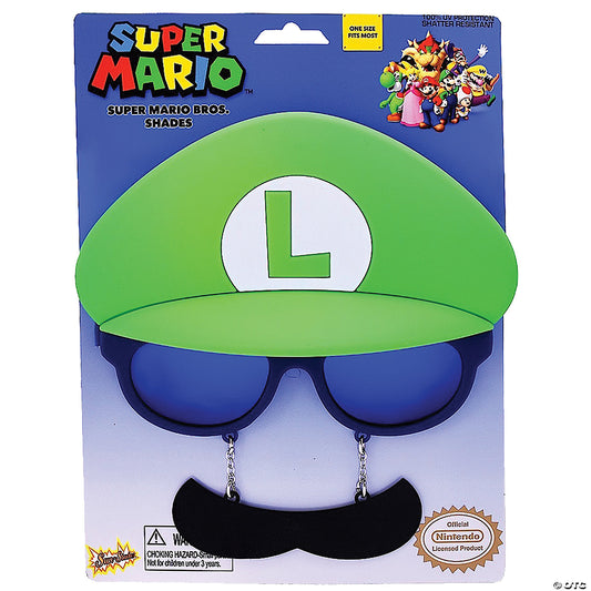 MARIO BROS LUIGI GLASSES
