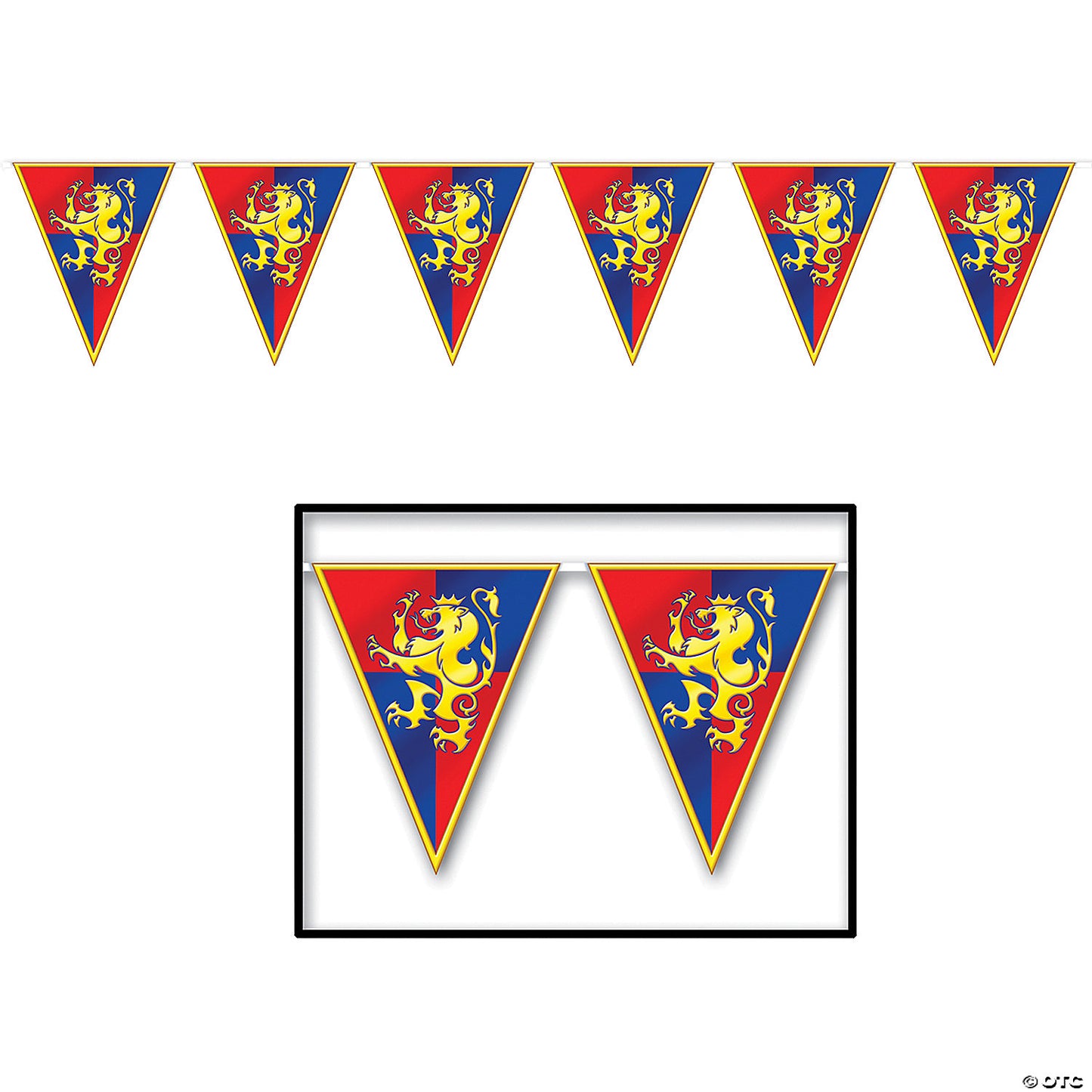 MEDIEVAL PENNANT BANNER
