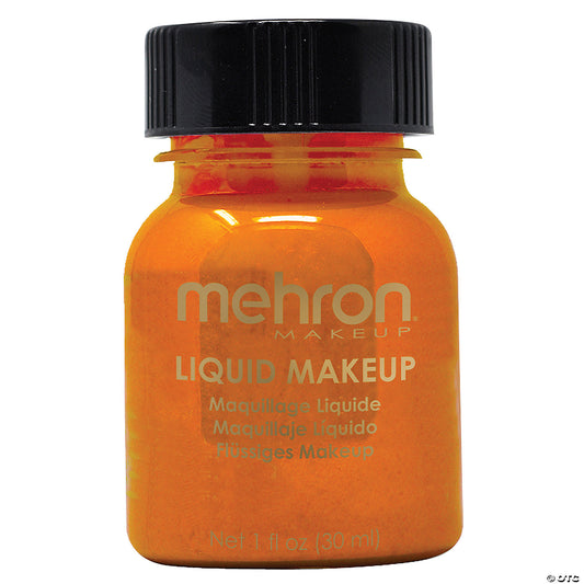 MEHRON LIQUID MAKEUP - ORANGE