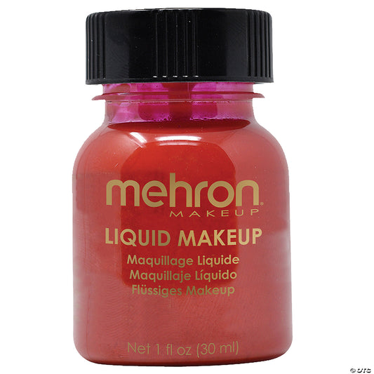 MEHRON LIQUID MAKEUP RED 1 OZ