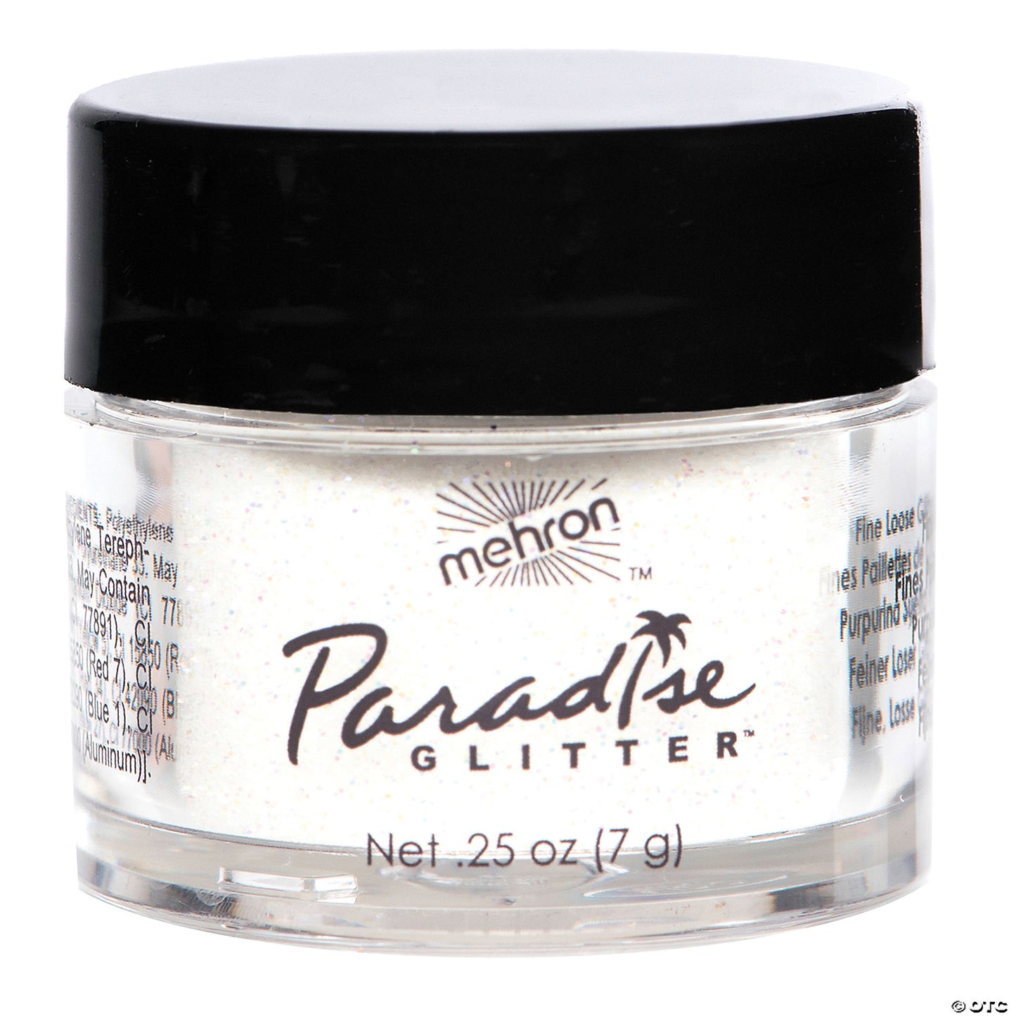 PARADISE GLITTER WHITE  0.25 OZ