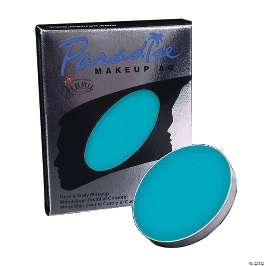 MEHRON PARADISE MAKUP AQ SNGL RFILL TEAL