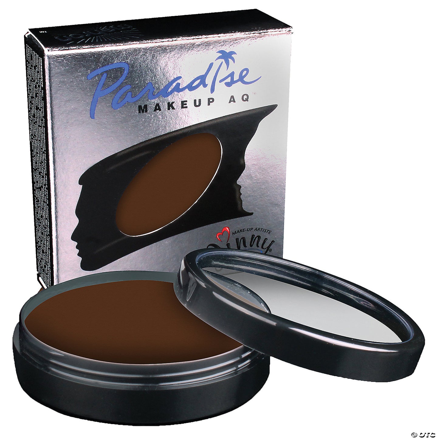 MEHRON PARADISE MAKUP AQ DK BROWN