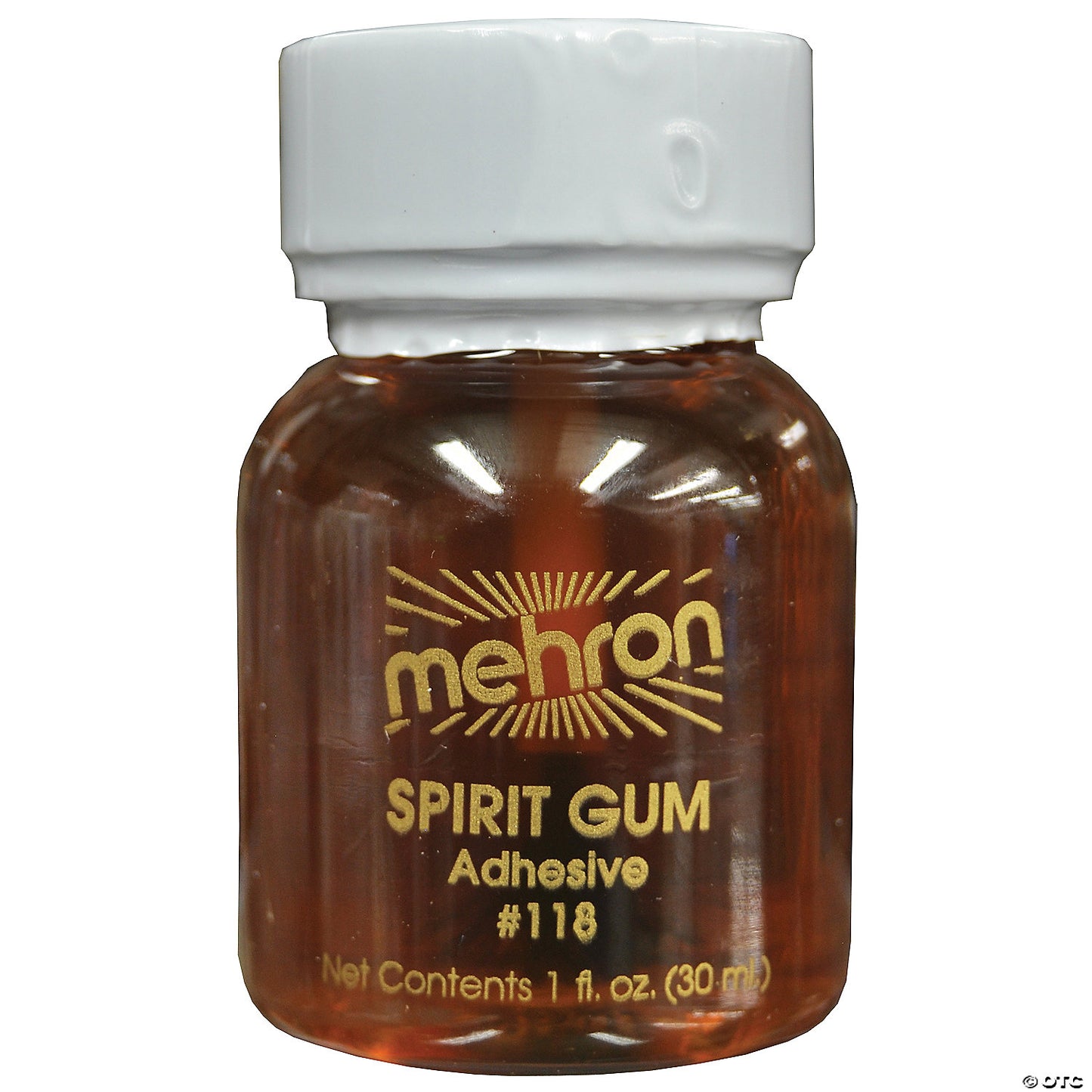 MEHRON SPIRIT GUM LIQUID ADHESIVE 1 OZ