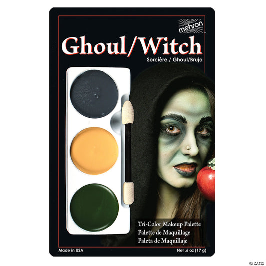 MEHRON WITCH TRI-COLOR PALETTE MAKEUP
