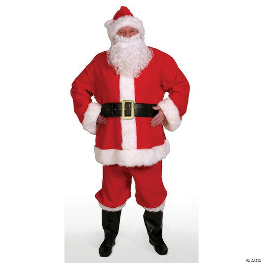 SANTA SUIT 10 PC BOXED SET DUV