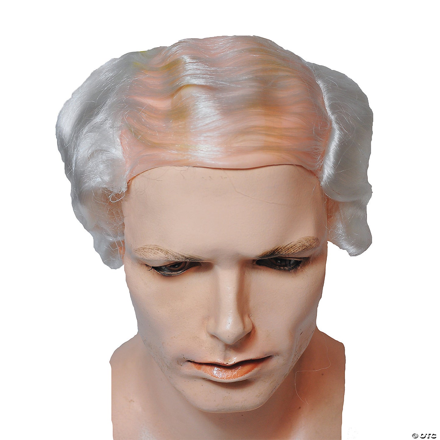 BALD COMB OVER WIG WHITE 60