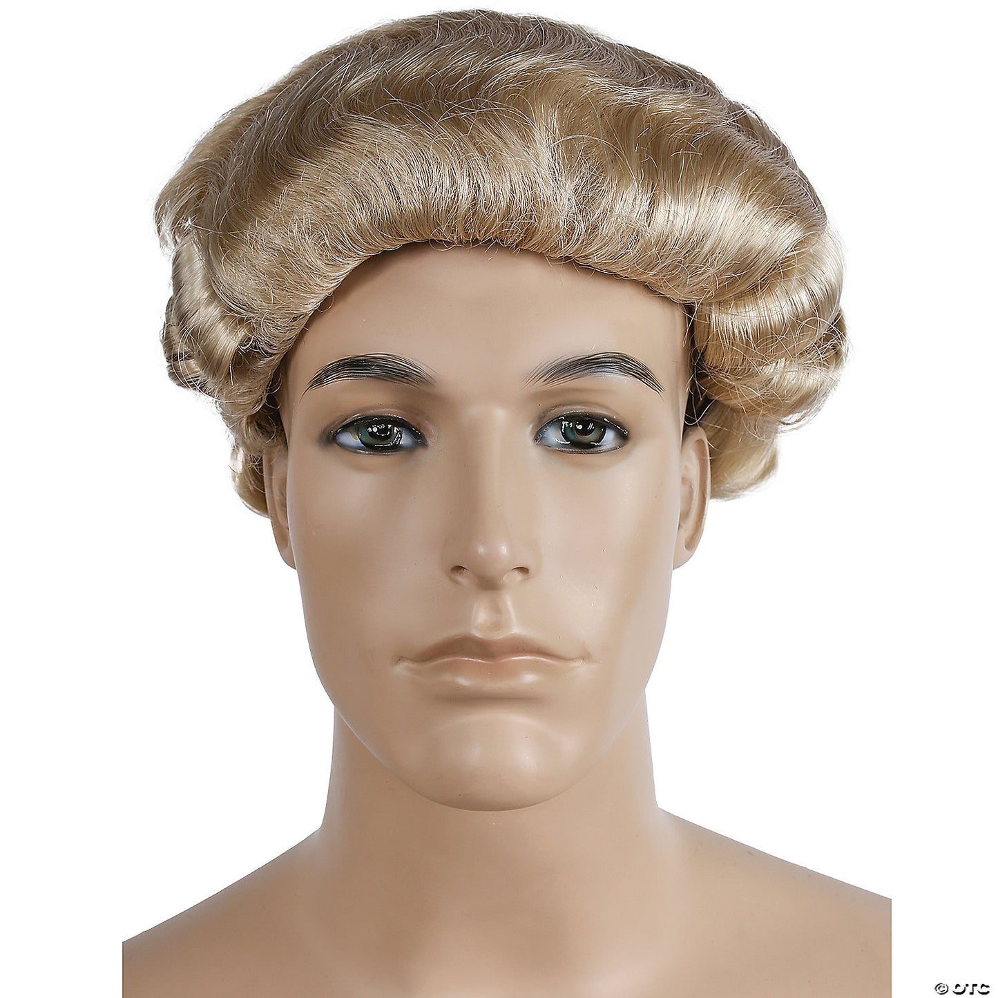 COLONIAL MAN WIG CHAMPAGNE BLONDE 22