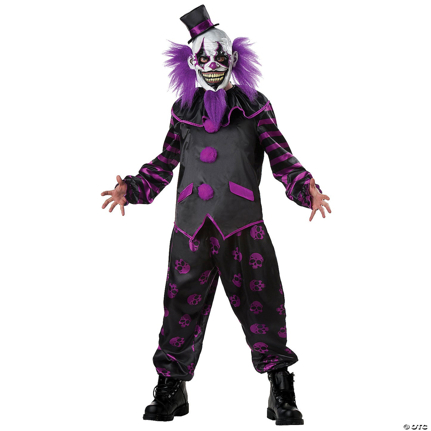 MEN'S BEARDED CLOWN COSTUME  MR148461