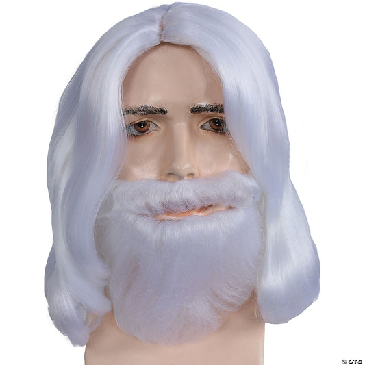BIBLICAL WIG AND BEARD SET LW300