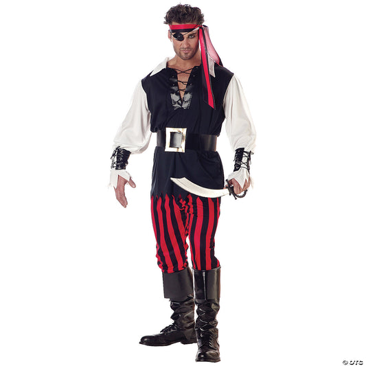 MEN'S CUTTHROAT PIRATE COSTUME MD
