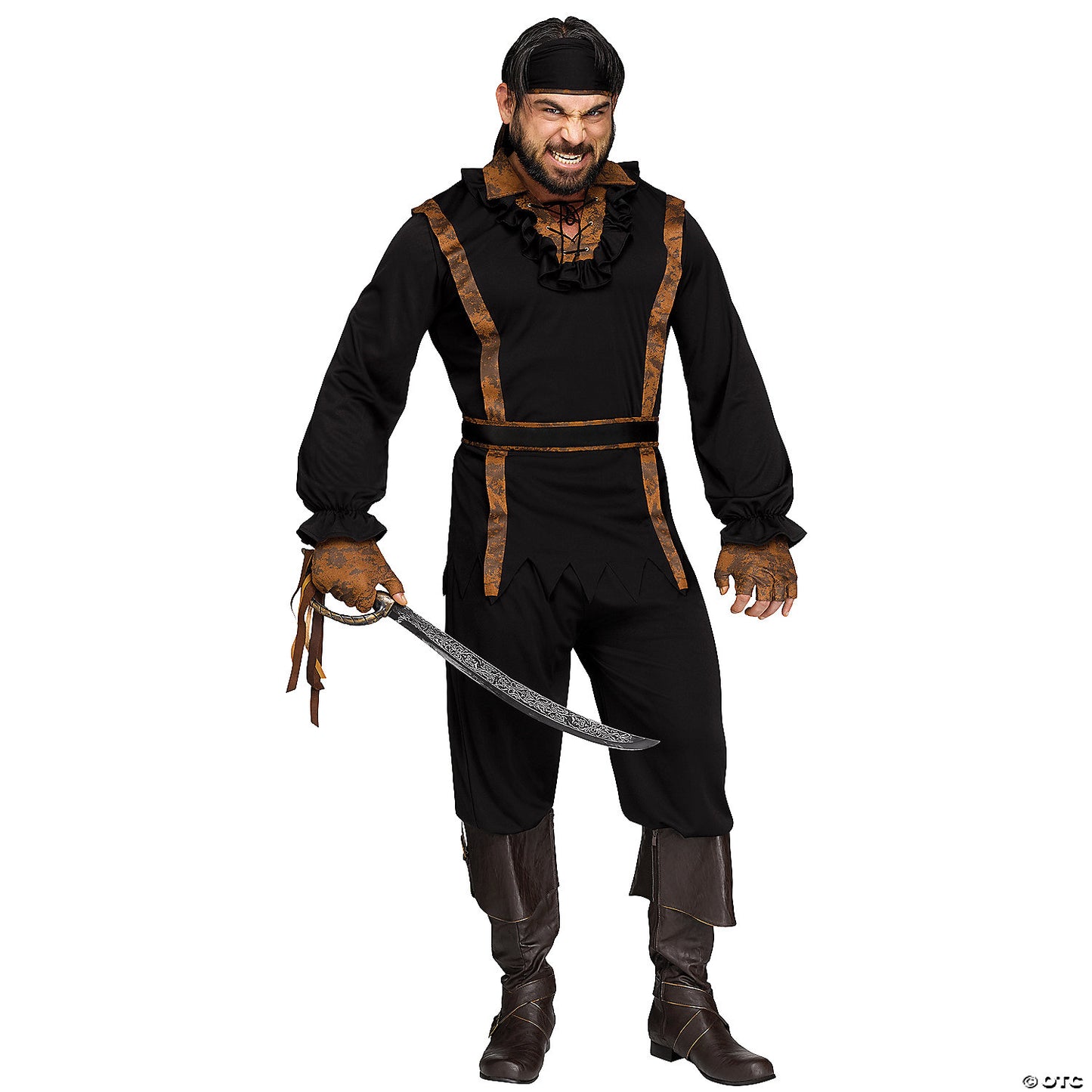 MEN'S DARK PIRATE COSTUME