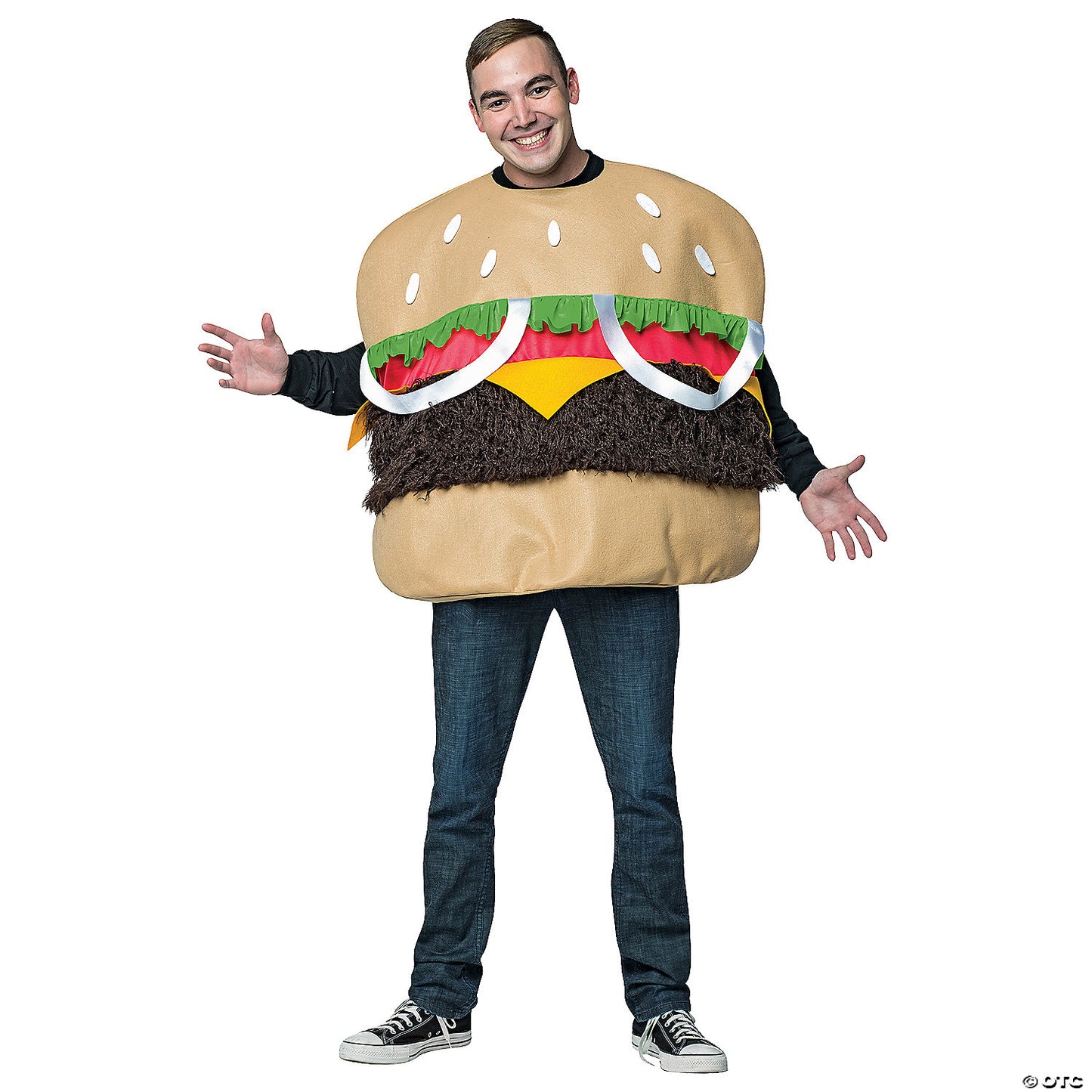 MEN'S FUR BURGER COSTUME