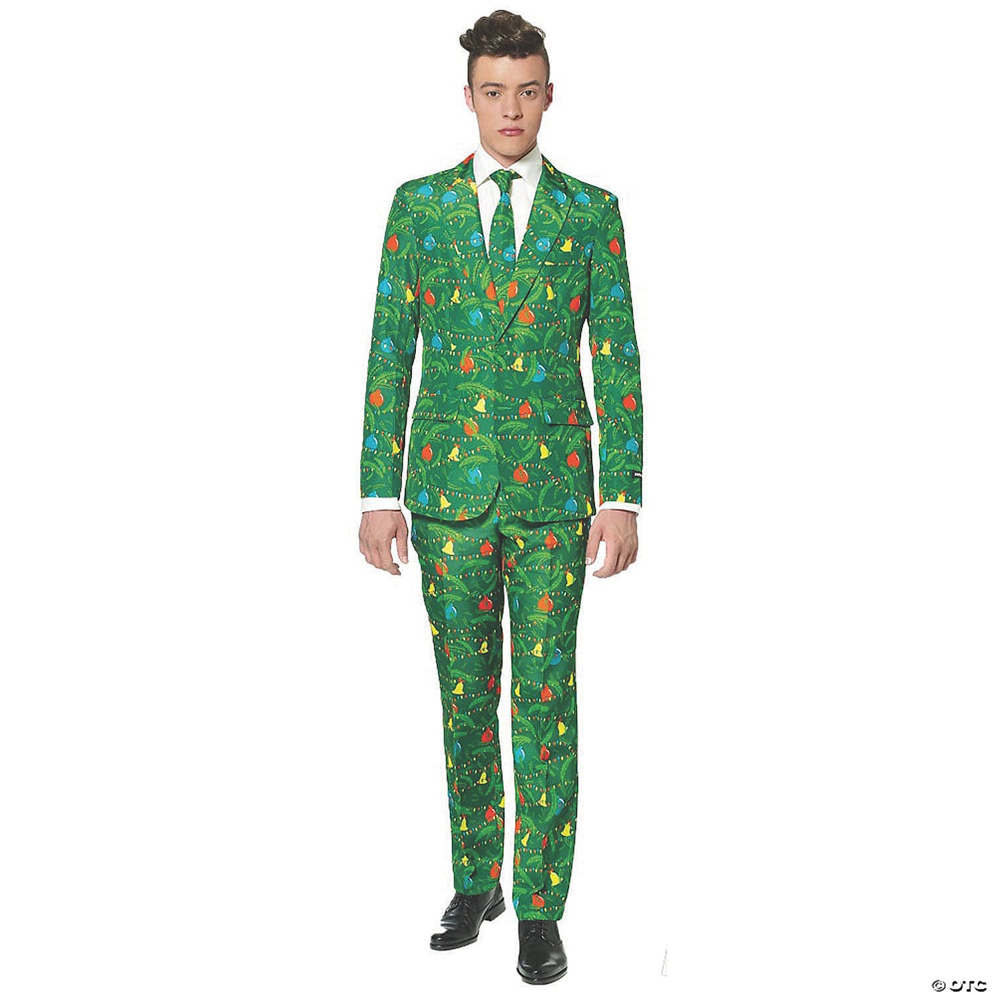 CHRISTMAS TREE GRN SUIT AD LG