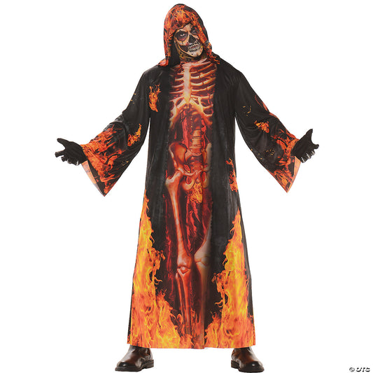 MEN'S HORROR SKELETON ROBE