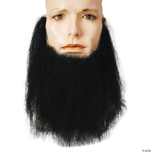 BEARD 10" EM34A HUMAN HAIR BLACK 1