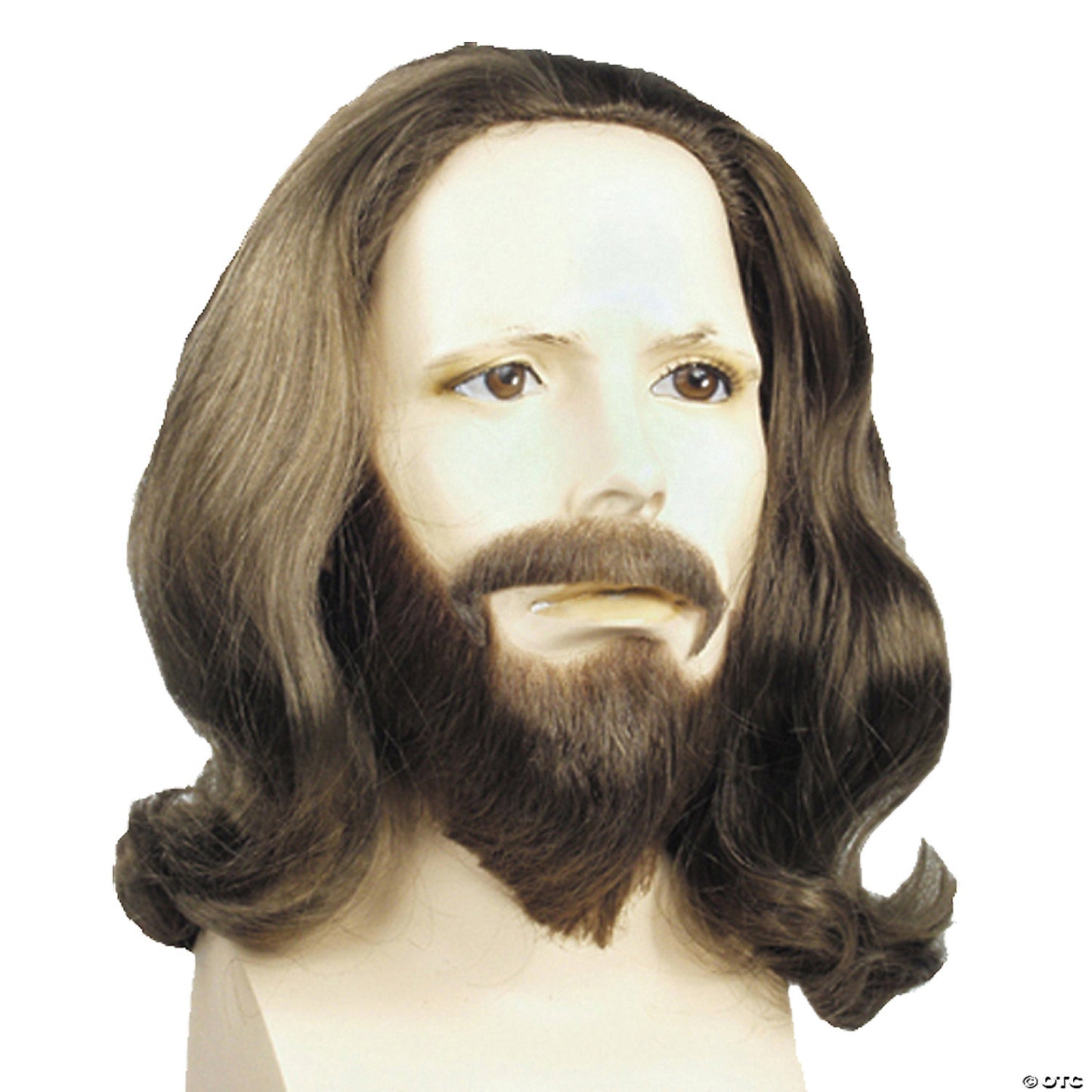 BIBLICAL WIG BEARD SET-LGHT BROWN 10