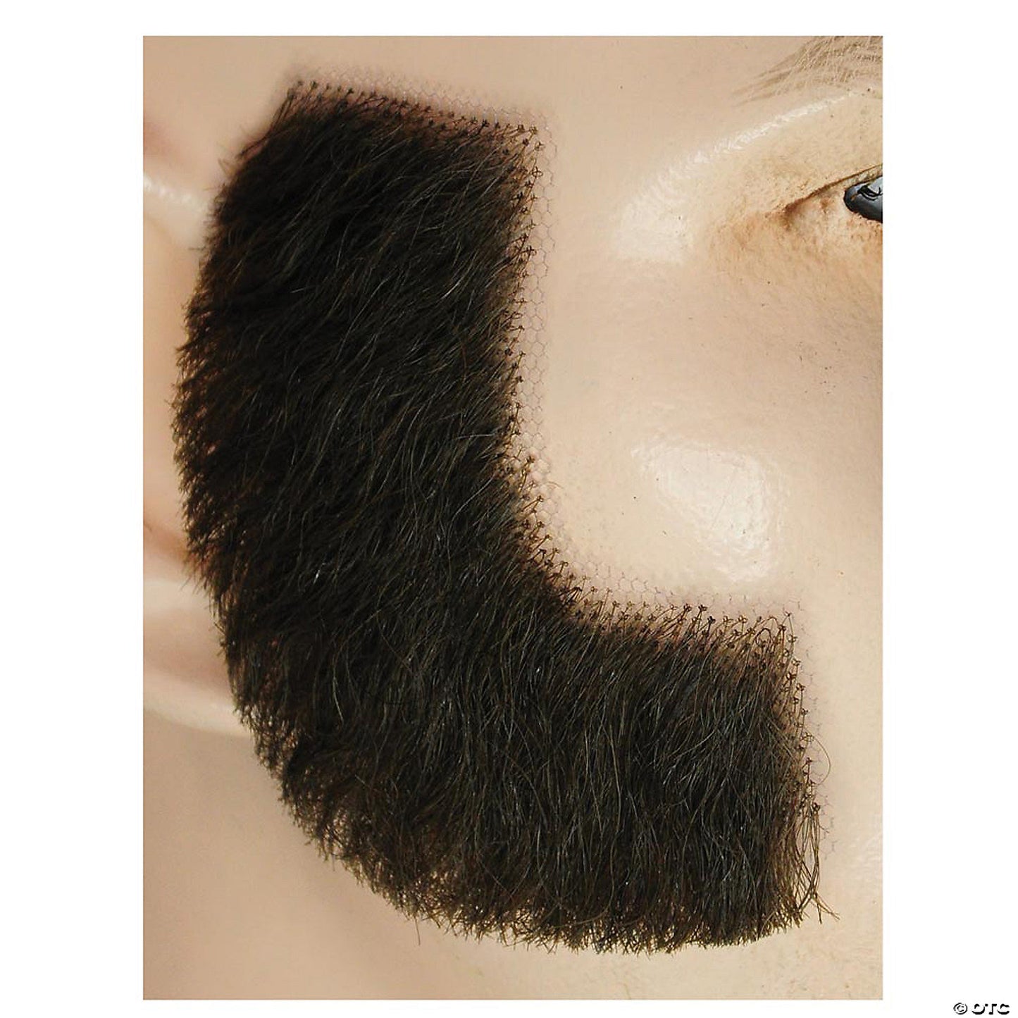 SIDEBURNS HUMAN HAIR MED BRWN 4