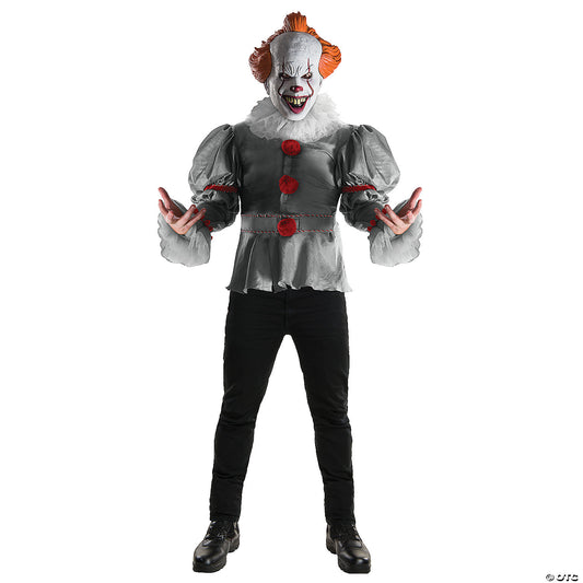 ADULT DELUXE PENNYWISE IT COSTUME
