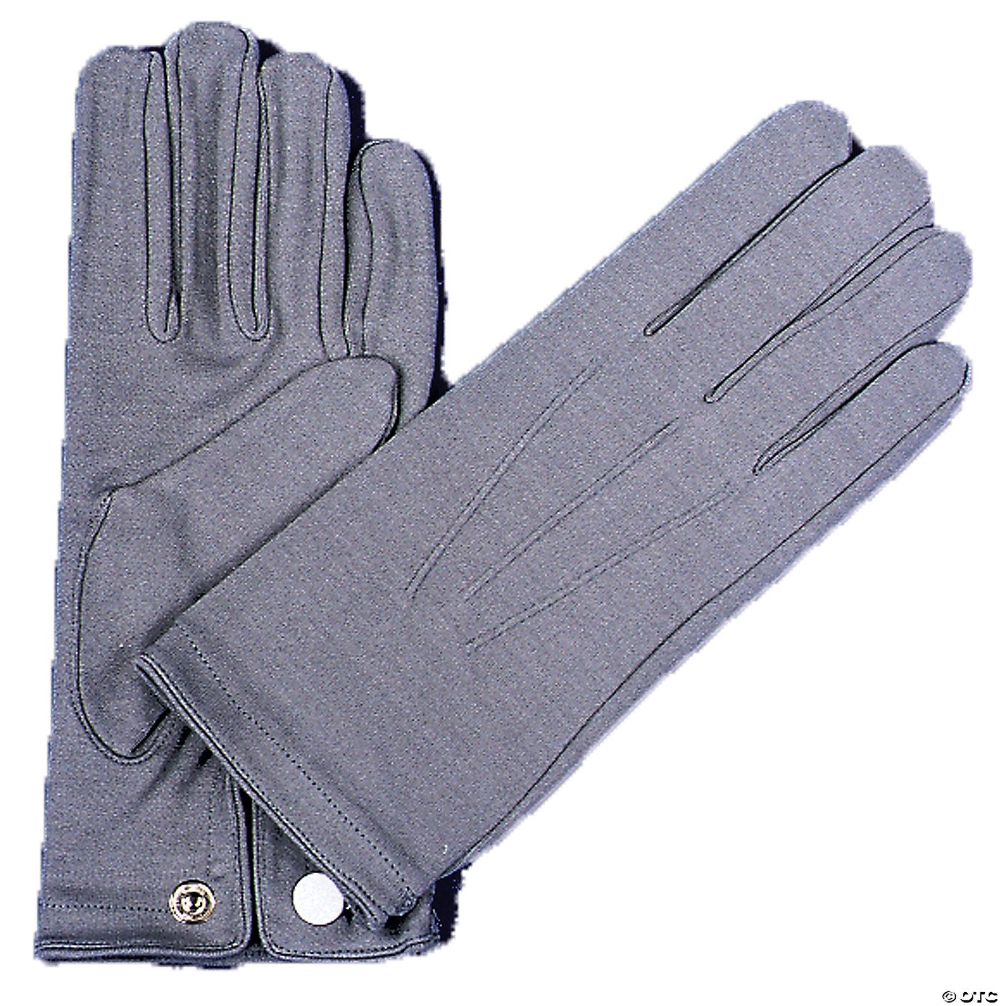 MENS GRAY NYLON GLOVES