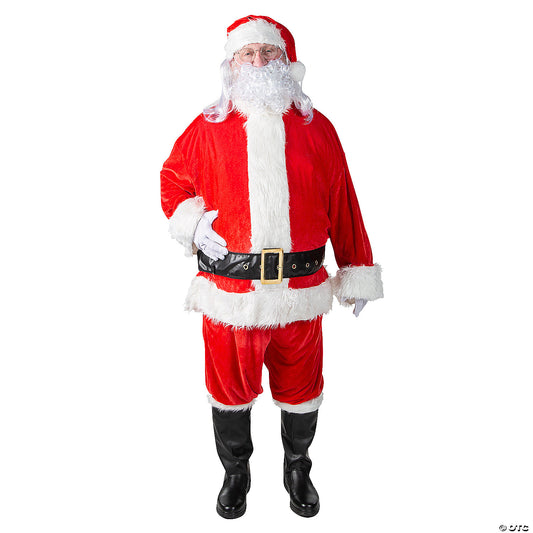 SANTA SUIT COMPLET VELOUR PLUS