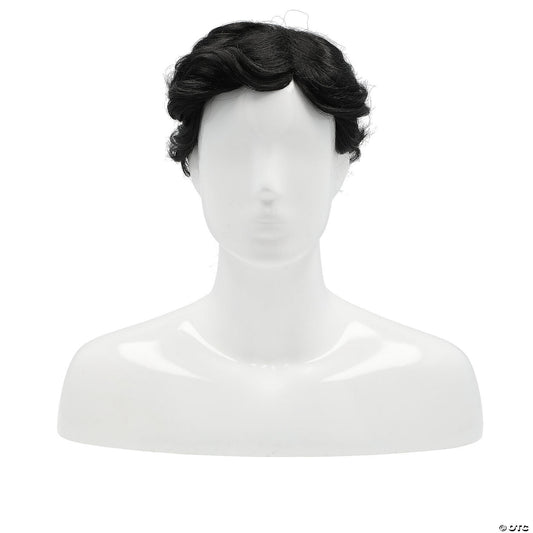 MEN'S PONYTAIL WIG BLACK 1