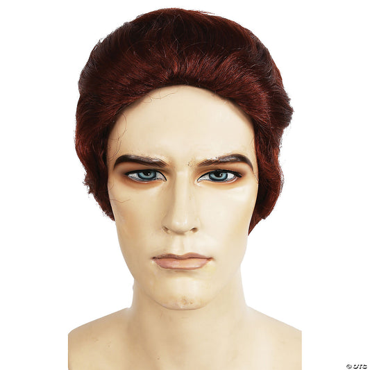 MEN'S PONYTAIL WIG BRT FLAME RED 130
