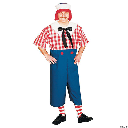 MEN'S RAGGEDY ANDY COSTUME
