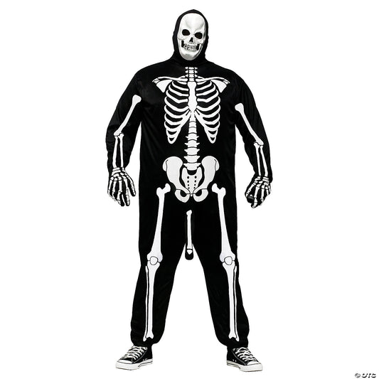 MEN'S SKELEBONER PLUS SIZE COSTUME