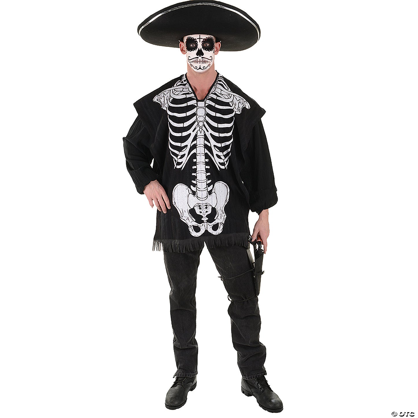 MEN'S SKELETON SERAPE