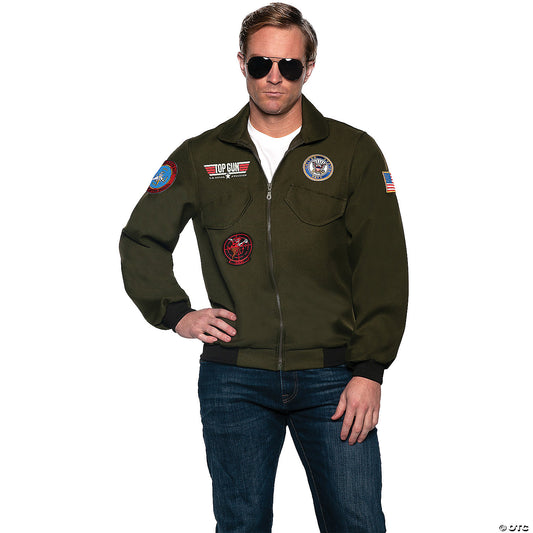 ADLT NAVY TOPGUN PILOT JACKET 2XL