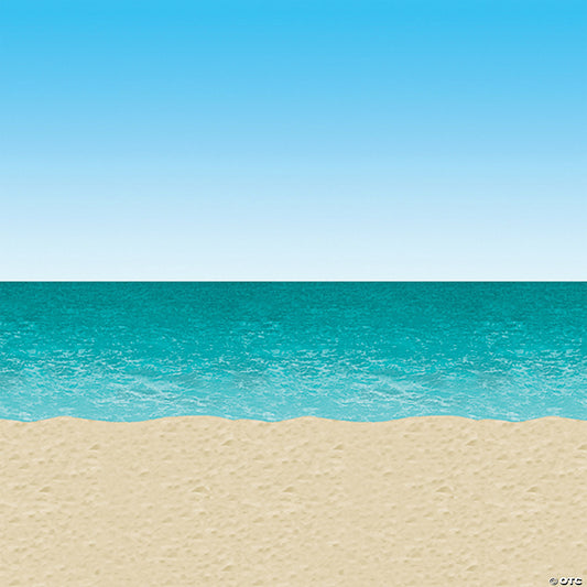 OCEAN AND BEACH BACKDROP