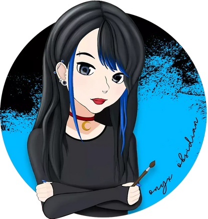Purple Black Simple Skull Barbell Tongue Ring by Onyx O