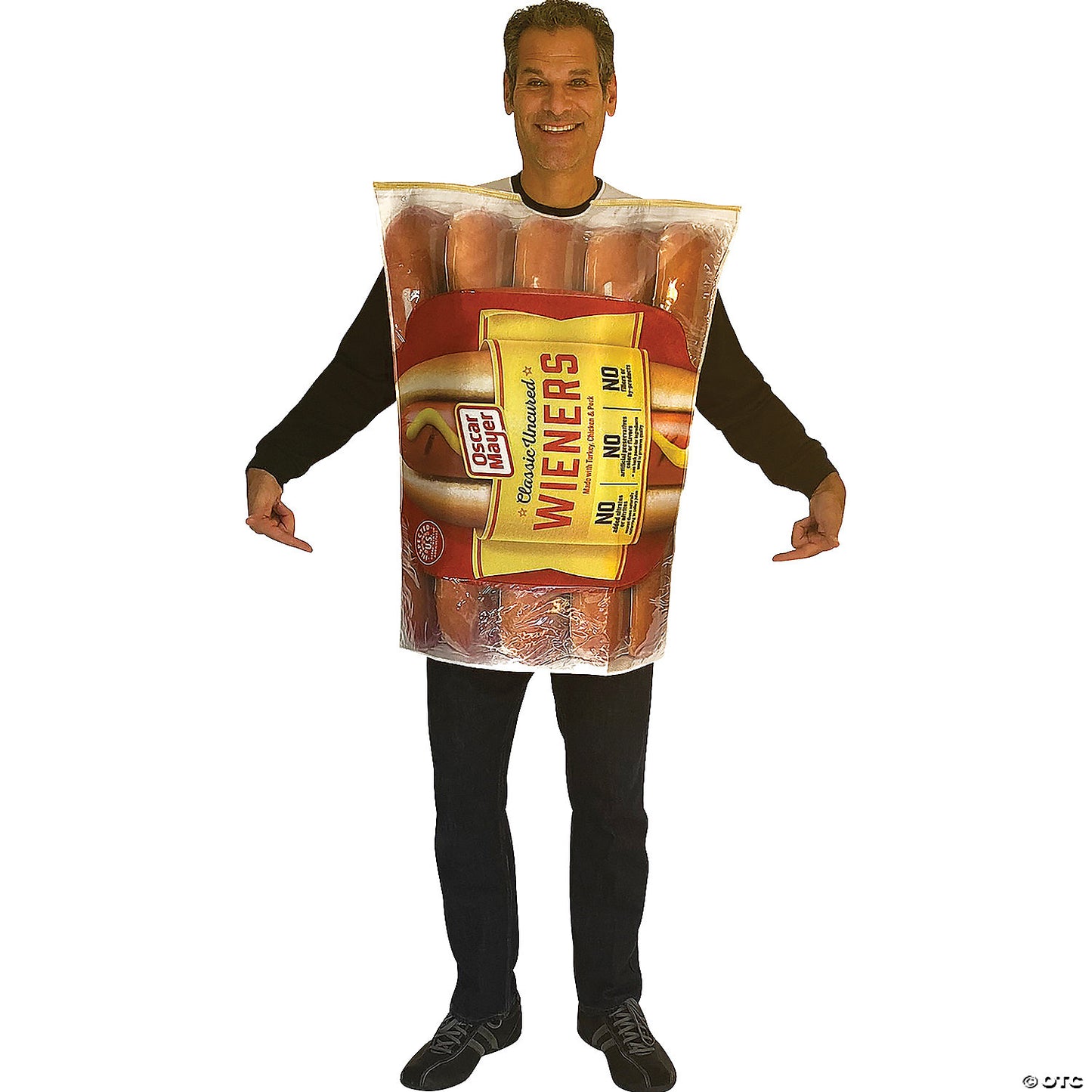 OSCAR MAYER WEINER PACKAGE ADULT COSTUME