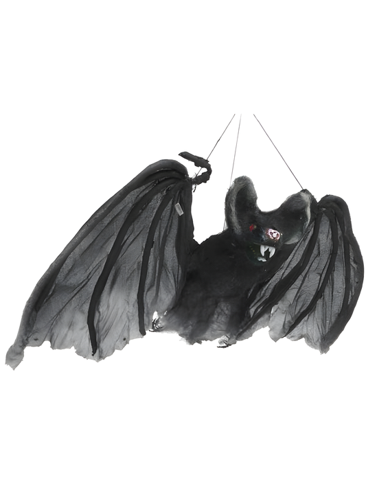 Hanging Flying Bat Halloween Prop