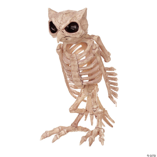 OWL SKELETON DECORATION