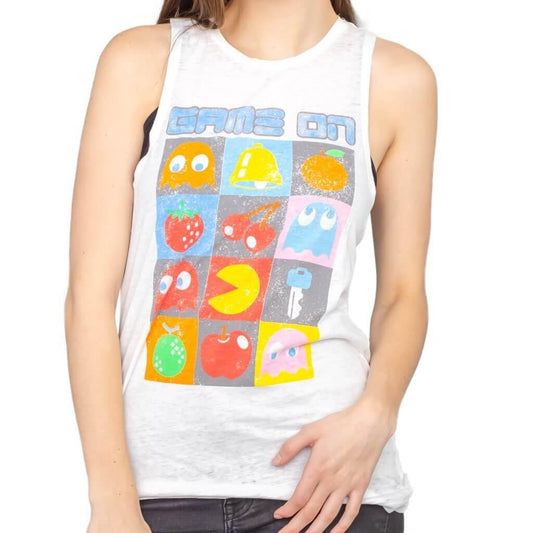 Pac-Man Game On Tank Top