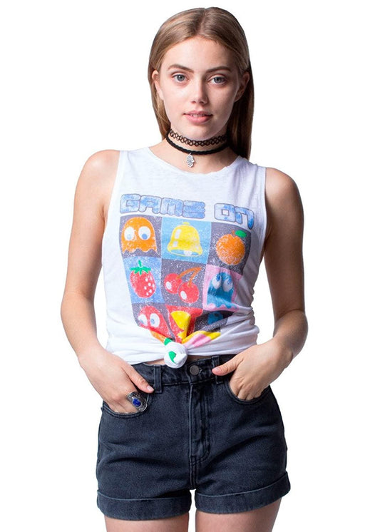 Pac-Man Game On Tank Top