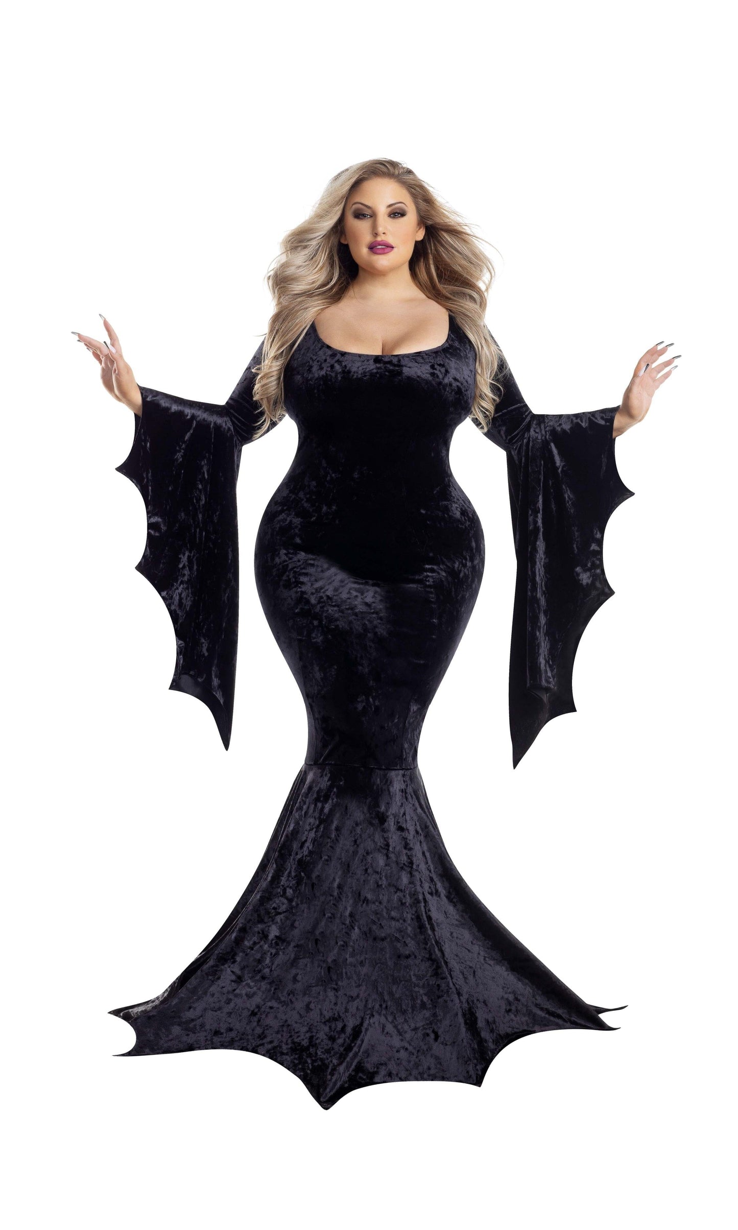 Party King Plus Vamp Dress